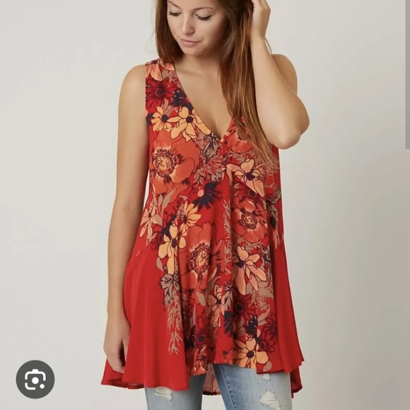 Free People Back Yard Party Dress. - Picture 3 of 14